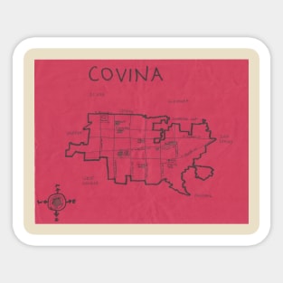 Covina Sticker